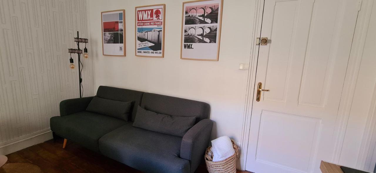 Wimereux 30M2 1 Chambre Et 1 Canape Lit A 2 Pas De La Plage Et Du Centre Dış mekan fotoğraf